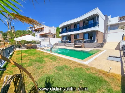Didim Akbükte Full Deniz Manzaralı, Müstakil Havuzlu Lüks Villa