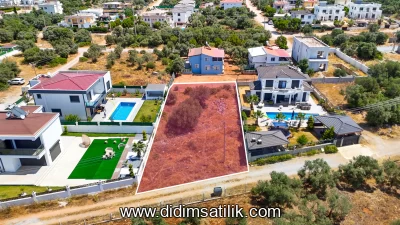 Didim Yeşiltepede Uygun Fiyatlı 715 m² Satılık Villa Arsası
