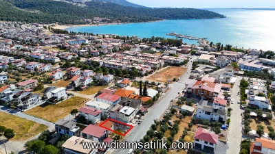 Didim Akbük Merkezde Cadde Cepheli, Ticari İmarlı Satılık Arsa