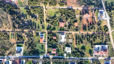 Didim Yeşiltepede Satılık 700 m² Müstakil Villa Arsası