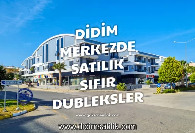 Didim Efeler Mahallesi'nde Modern Tasarımlı, Sıfır 3+1 Dubleks Daireler