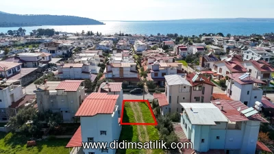 Didim Akbük Merkezde Denize 450 Metre Mesafede Satılık Villa Arsası