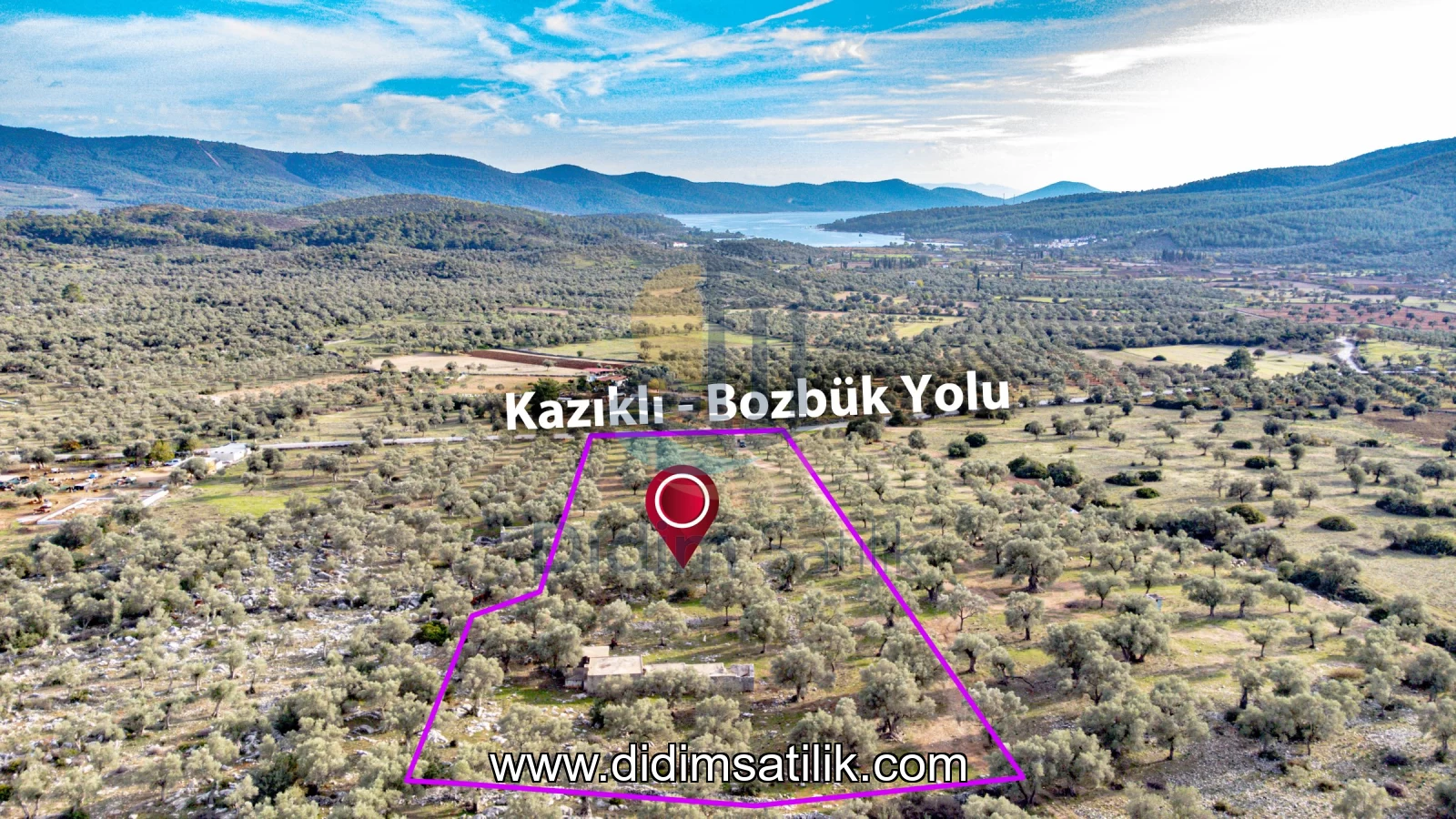 Kazıklı, Milas kiralık arsa