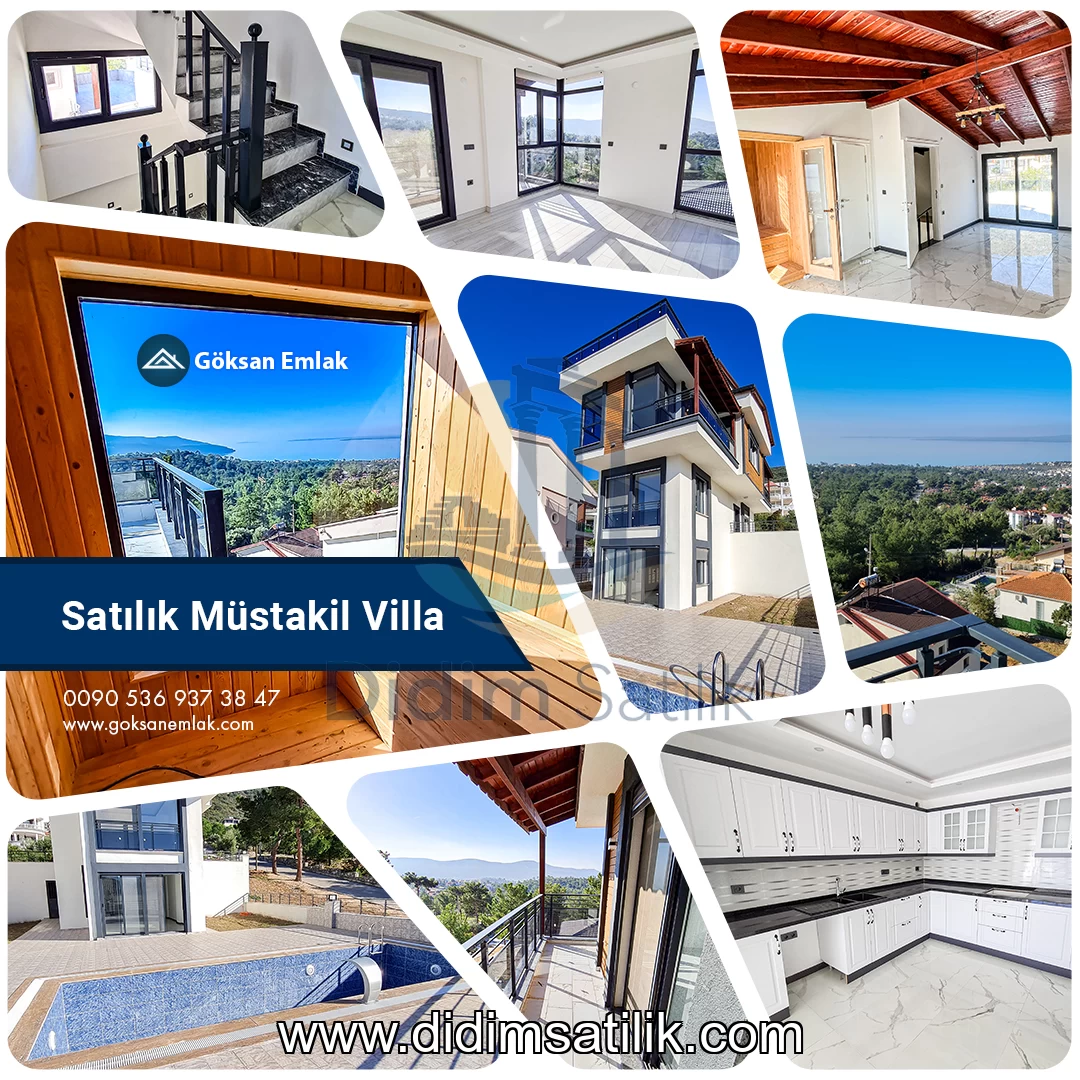 Akbük, Didim satılık 6+1 villa