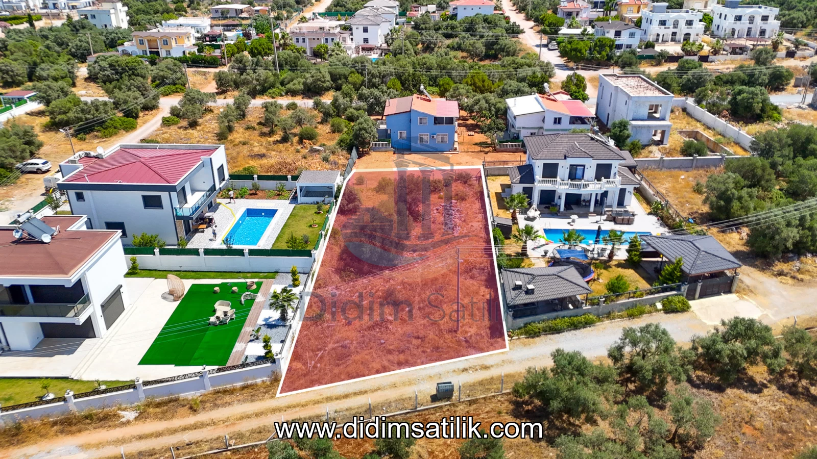 Akyeniköy, Didim kiralık villa