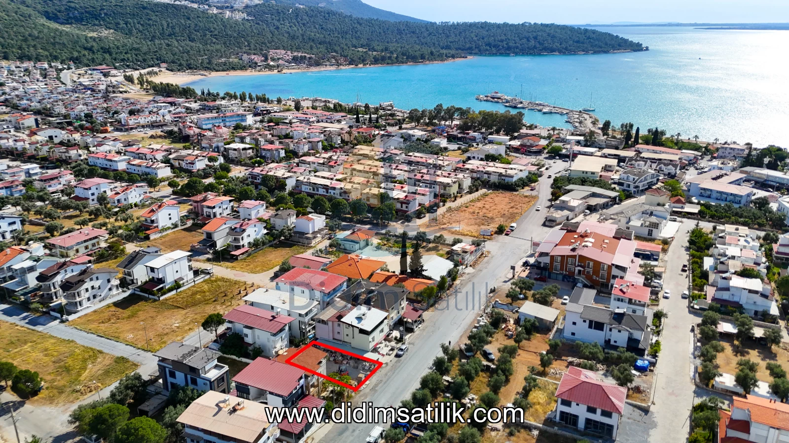 Akbük, Didim kiralık arsa