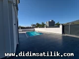 Didim Akbükte Merkezi Konumlu, Sıfır Havuzlu Müstakil Villa