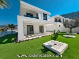 Akbük, Didim otoparklı satılık 3+1 villa